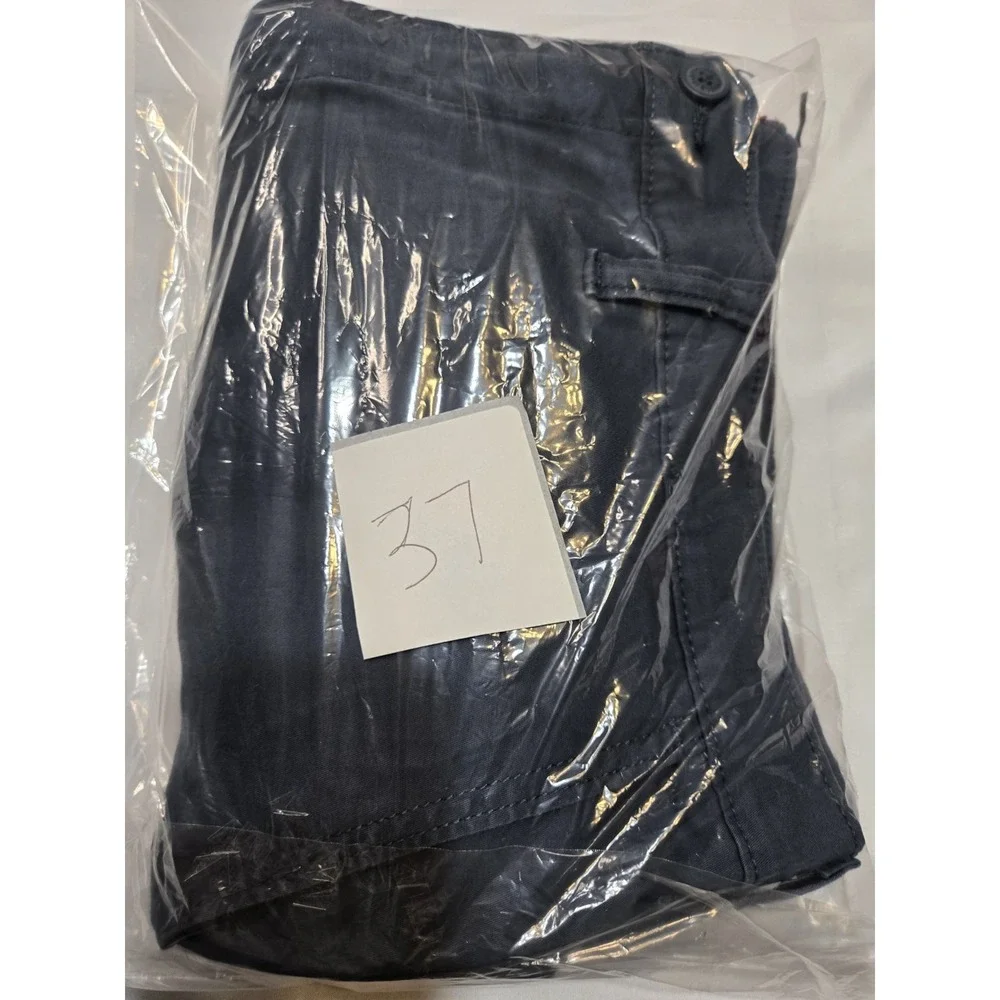 Levi's XX Chino Shorts Stretch Navy Blue Mens 40x9 Pockets Preppy‎ Comfort